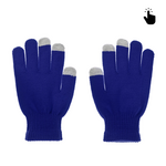 Rukavice za touch screen RY M (22cm) tamno plave.
