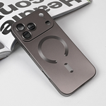 Maska / futrola Magsafe Chrome za iPhone 17 Pro Max 6.9 siva.