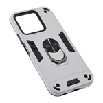 Maska / futrola Hard Ring za Huawei Honor X8b siva.