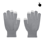 Rukavice za touch screen RY M (22cm) sive.