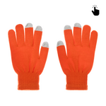 Rukavice za touch screen RY M (22cm) narandzaste.