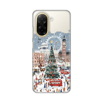 Silikonska maska / futrola print ultra tanka za Xiaomi Redmi A5(173mm) Christmas Town.