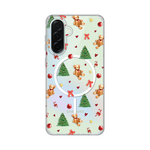 Maska / futrola print Magsafe za Samsung A366 Galaxy A36 5G Merry Bear.