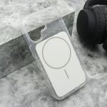 Maska / futrola AMBER SHINE MagSafe za iPhone 17 bela (MS).