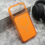 Maska / futrola AMBER SHINE MagSafe za iPhone 17 Pro Max (6.9) narandzasta (MS).
