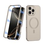 Maska / futrola 360 COLOR MagSafe za iPhone 16 Pro Max (6.9) titanijum (GKK case) (MS).