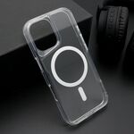 Maska / futrola AURA MagSafe za iphone 16 (6.1) bela (MS).