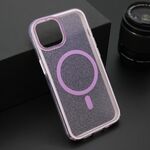 Maska / futrola CRYSTAL MagSafe za iPhone 13 (6.1) ljubicasta (MS).
