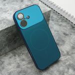 Maska / futrola COLOR METAL MagSafe II za iPhone 17 plava (MS).