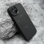 Maska / futrola CARBON MagSafe za iPhone 13 (6.1) crna (small camera) (MS).