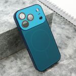 Maska / futrola COLOR METAL MagSafe II za iPhone 17 Pro plava (MS).