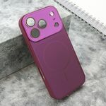 Maska / futrola COLOR METAL MagSafe II za iPhone 17 Pro roze (MS).