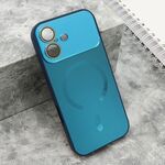 Maska / futrola COLOR METAL Magsafe za iPhone 17 plava (MS).