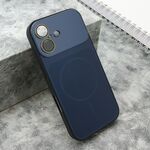 Maska / futrola COLOR METAL MagSafe II za iPhone 17 tamno plava (MS).