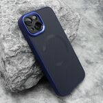 Maska / futrola CARBON MagSafe za iPhone 13 (6.1) plava (small camera) (MS).