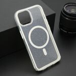 Maska / futrola CRYSTAL MagSafe za iPhone 13 (6.1) bela (MS).