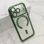 Maska / futrola CAMERA PROTECT MAGSAFE II za iPhone 17 Pro zelena (MS).