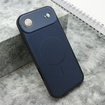 Maska / futrola COLOR METAL MagSafe II za iPhone 17 Air tamno plava (MS).