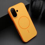 Maska / futrola CHROME MagSafe za iPhone 17 narandzasta (MS).