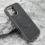 Maska / futrola CARBON MagSafe za iphone 16 (6.1) siva (big camera) (MS).
