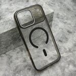 Maska / futrola COLOR RING MagSafe za iPhone 17 Pro Max (6.9) crna (MS).