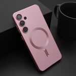 Maska / futrola ELEGANT MAGSAFE za Samsung S936 Galaxy S25 Plus 5G roze (MS).