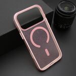 Maska / futrola CRYSTAL MagSafe za iPhone 17 Pro Max (6.9) roze (MS).