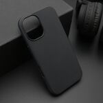 Maska / futrola FROSTED SHIELD MagSafe za iPhone 17 crna (MS).