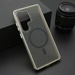 Maska / futrola CRYSTAL MagSafe za Samsung S938 Galaxy S25 Ultra 5G crna (MS).