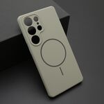 Maska / futrola MagSafe TOUCH za Samsung S938 Galaxy S25 Ultra 5G siva (MS).