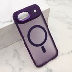 Maska / futrola SILKY MagSafe II za iPhone 17 Air ljubicasta (MS).