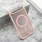 Maska / futrola SILKY MagSafe za iPhone 17 Air roze (MS).