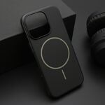 Maska / futrola PURE mat MagSafe za iPhone 16 Pro (6.3) crna (MS).