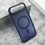 Maska / futrola SILKY MagSafe za iPhone 17 Air plava (MS).