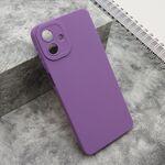 Silikonska maska / futrola Pro Camera za Samsung A075F Galaxy A07 ljubicasta (MS).