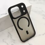 Maska / futrola SILKY MagSafe II za iPhone 17 Pro crna (MS).