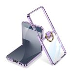 Maska / futrola RING LINES za Samsung F751B Galaxy Z Flip 7 5G ljubicasta (GKK case) (MS).