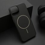 Maska / futrola PURE mat MagSafe za iPhone 13 (6.1) crna (MS).