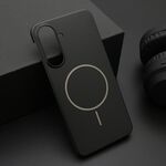 Maska / futrola PURE mat MagSafe za Samsung A566 Galaxy A56 5G crna (MS).