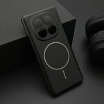 Maska / futrola PURE mat MagSafe za Xiaomi Redmi Note 14 Pro 4G (Global) crna (MS).