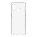 Silikonska maska / futrola ultra tanka PROTECT silikon za Samsung A405F Galaxy A40 providna (bela) (MS).