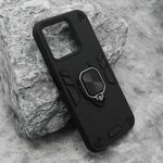 Maska / futrola Square ring za Huawei Honor X8c crna (MS).