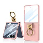 Maska / futrola Z-RING CASE za Samsung F751B Galaxy Z Flip 7 5G roze (GKK case) (MS).