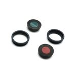 Staklo kamere za Iphone 14 crni original + frame (MS).