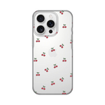 Silikonska maska / futrola print ultra tanka za iPhone 16 Pro Little Cherry.