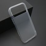 Silikonska maska / futrola ultra tanka PROTECT silikon za iPhone 17 Pro Max (6.9) providna (bela) (MS).