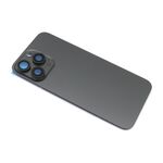 Poklopac baterije za Iphone 15 Pro Max crni Titanium (NO LOGO) (MS).