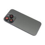 Poklopac baterije za Iphone 15 Pro crni Titanium (NO LOGO) (MS).