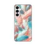 Silikonska maska / futrola print za Samsung A165F Galaxy A16 Pastel Feathers.