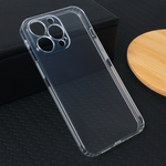 Torbica Silikonska maska / futrola ultra tanka with pluggy za iPhone 13 Pro providna.